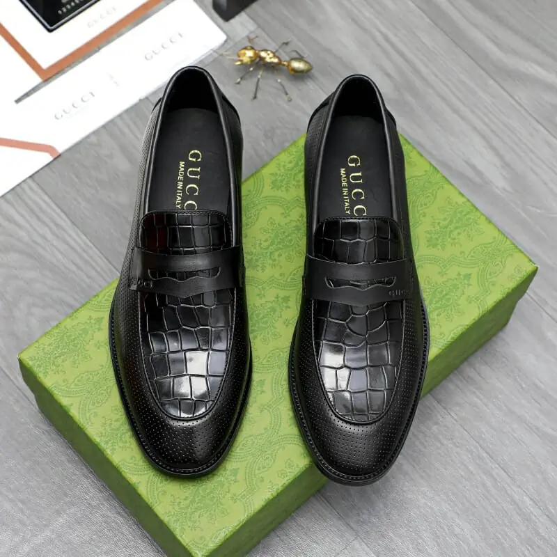 gucci oxfords chaussures pour homme s_1256b121